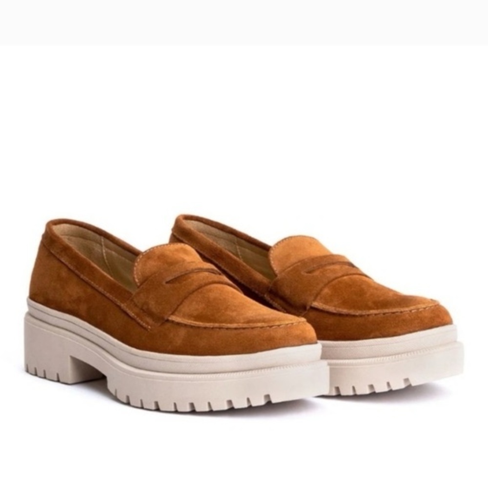 Portland Leather Tan Suede Loafers